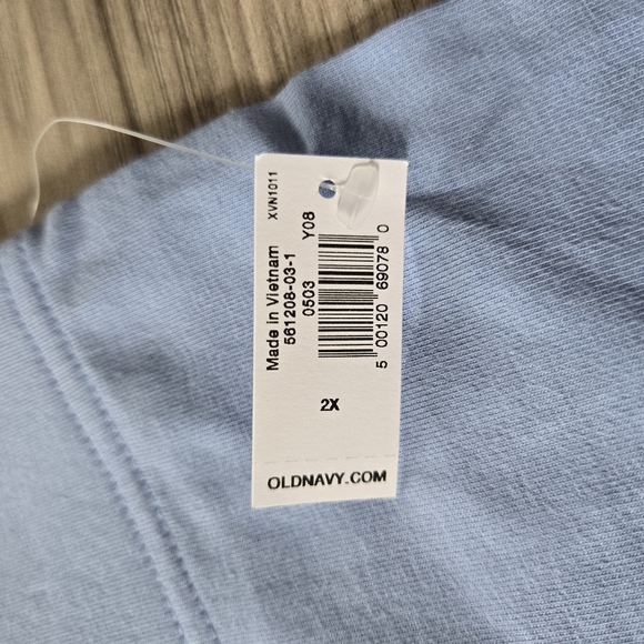 Old Navy Blue Shorts -Size 2X - Picture 3 of 4